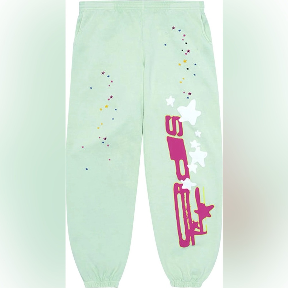 Sp5der Mint sweatpants